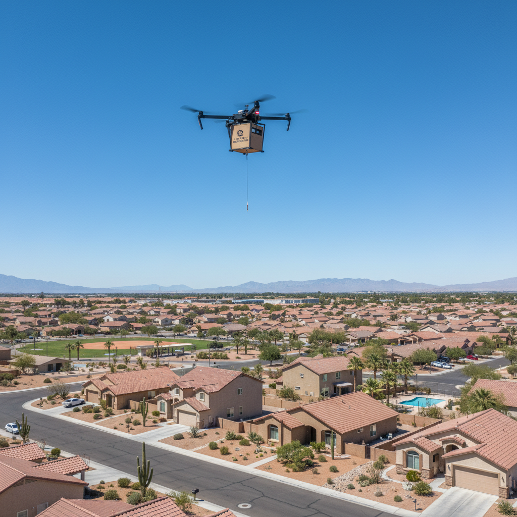 Nevada Businesses Save with Amazon’s Drone Delivery Program, Reducing Logistics Costs