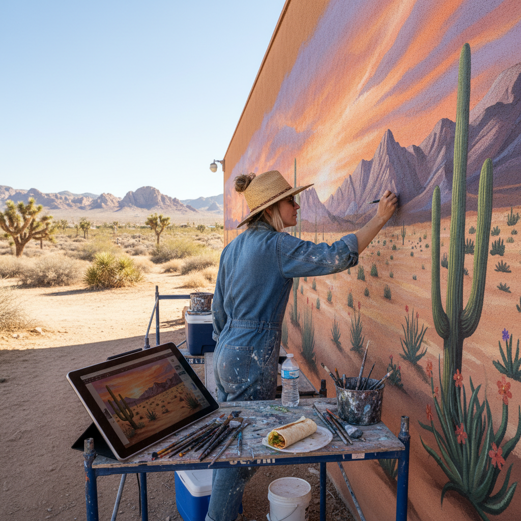 Nevada Artists Blend AI and Tradition Creatively